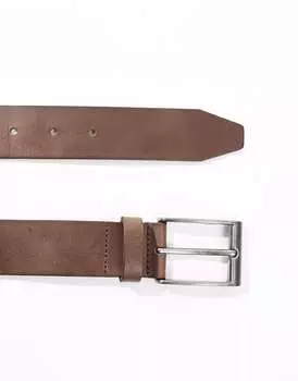 Ремень Only & Sons из коричневой кожи