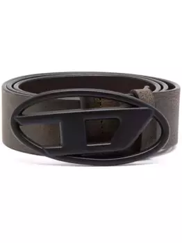 Ремень Oval D DIESEL, коричневый