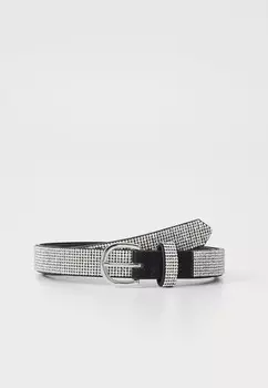 Ремень PCRUNIRA GLITTER JEANS BELT Pieces, черный