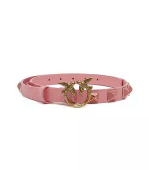 Ремень Pinko LOVE BERRY H2 BELT VITELLO SET, роза