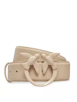 Ремень PINKO Love Berry H4 Belt AI 24-25 PLT01 100120 A1K2, бежевый