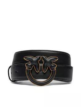 Ремень PINKO Love Bery Click Puff H3 Belt AI 24-25 PLT01 103792 A1Z5, черный