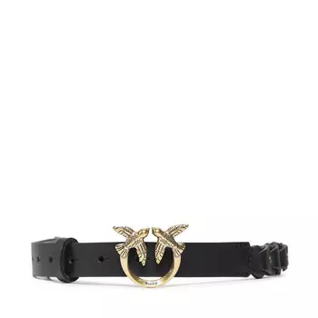 Ремень Pinko LoveDuble Belt, черный