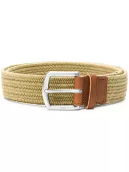 Ремень плетеного дизайна POLO RALPH LAUREN, нейтральный