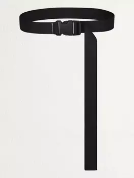 Ремень плетеный, черный