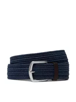 Ремень Polo Ralph Lauren 35Mm Braid Stretch 405666041002, темно-синий