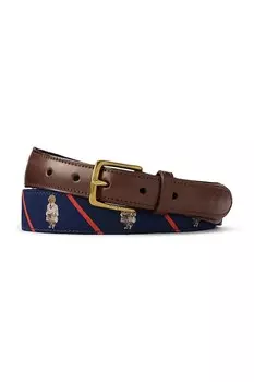 Ремень Polo Ralph Lauren, темно-синий