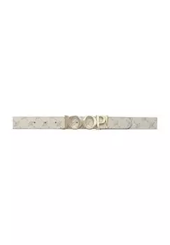 Ремень, пряжка с логотипом, женский JOOP!, бежевый