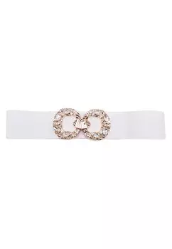 Ремень Queen Helena, белый