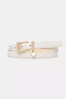 Ремень Queensland Guess, бежевый