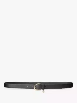 Ремень Ralph Lauren Lauren Ralph Lauren Cross Hatch Leather, черный