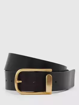 Ремень Reiss Iyla Leather, черный