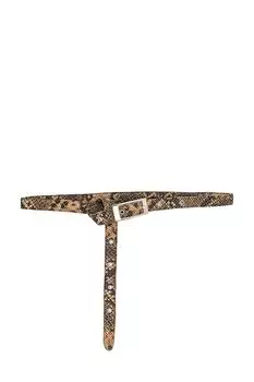 Ремень retrofete Sadie, цвет Tannin Snake