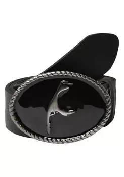 Ремень RETTUNGSRING by showroom 019° Belt Sylt, черный