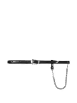 Ремень с цепочкой Toga, черный