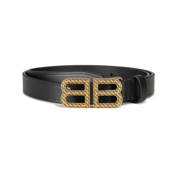 Ремень с декором в виде песочных часов Bb Balenciaga