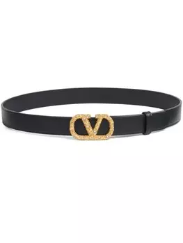 Ремень с фирменным логотипом VLogo Valentino Garavani, черный