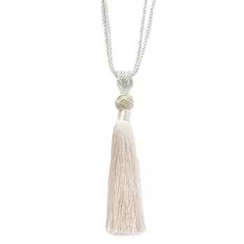 Ремень с кисточками для штор Muyan, бежевый