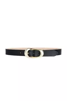 Ремень с круглой пряжкой Streets Ahead, черный