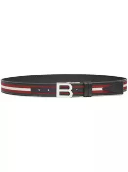 Ремень с логотипом Bally, коричневый