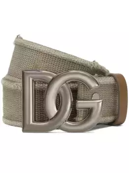 Ремень с логотипом DG DOLCE & GABBANA, нейтральный