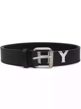 Ремень с логотипом Philosophy Di Lorenzo Serafini, черный