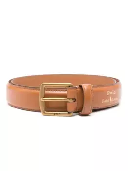 Ремень с логотипом POLO RALPH LAUREN, коричневый
