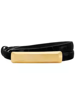 Ремень с логотипом TOM FORD, черный