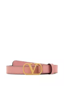 Ремень с логотипом VLogo Signature VALENTINO GARAVANI, розовый