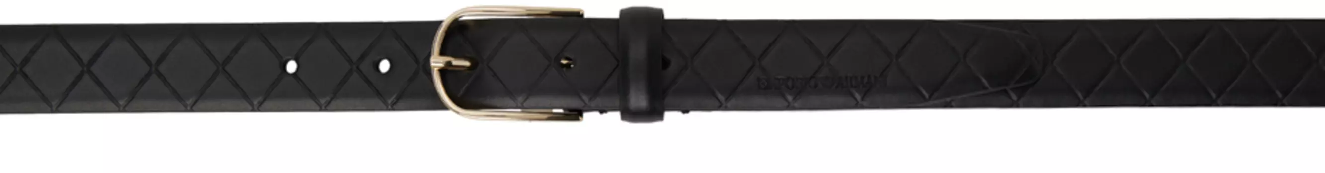 Ремень с мотивом Black Diamond Emporio Armani