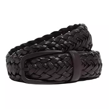 Ремень с плетеной пряжкой Zegna Ermenegildo Zegna