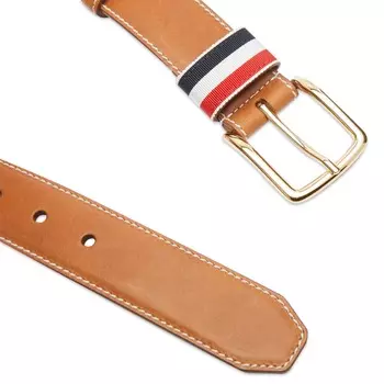 Ремень с полосками Thom Browne