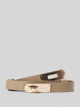 Ремень с поворотным замком Vanzetti, серо-коричневый