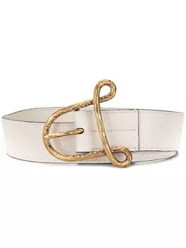Ремень с пряжкой A Altuzarra, белый