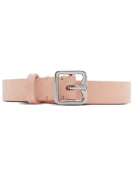 Ремень с пряжкой Burberry, розовый