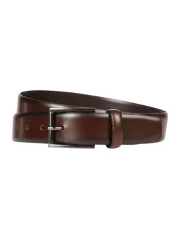 Ремень с пряжкой Christian Berg, темно-коричневый