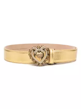 Ремень с пряжкой DOLCE & GABBANA, золотой
