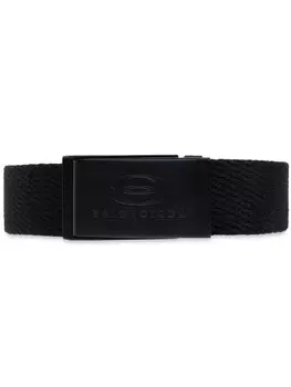 Ремень с пряжкой-логотипом Balenciaga, черный