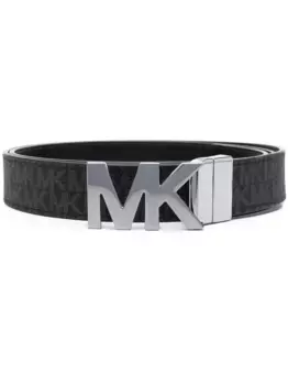 Ремень с пряжкой-логотипом Michael Michael Kors, черный