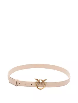 Ремень с пряжкой-логотипом PINKO, нейтральный