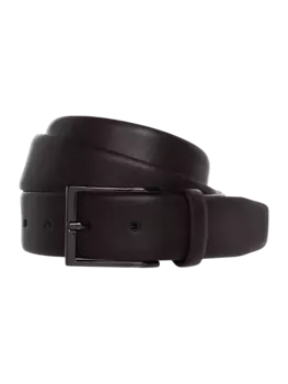 Ремень с пряжкой McNeal, темно-коричневый