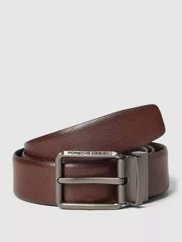 Ремень с пряжкой модель "Бизнес" Porsche Design, темно-коричневый