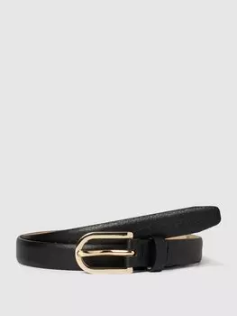 Ремень с пряжкой модель 'Nappa Sauvage' Weinmann, черный