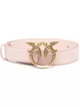 Ремень с пряжкой PINKO, розовый