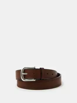 Ремень с пряжкой в винтажном стиле Ovs, цвет leather brown