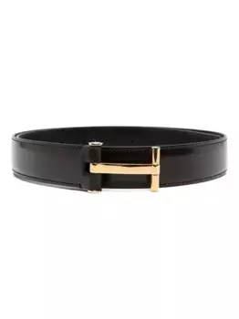 Ремень с Т-образной пряжкой TOM FORD, черный