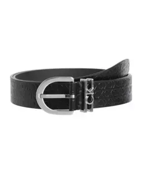 Ремень с тисненой петлей R Calvin Klein, черный