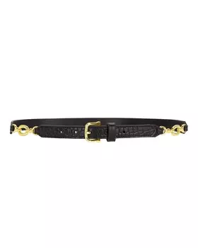 Ремень с украшениями Frame, черный