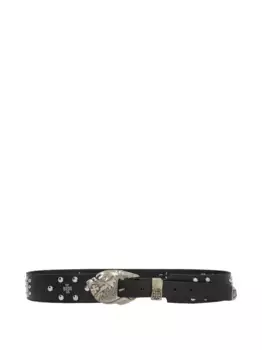 Ремень с заклепками Enfants Riches Dprims, черный