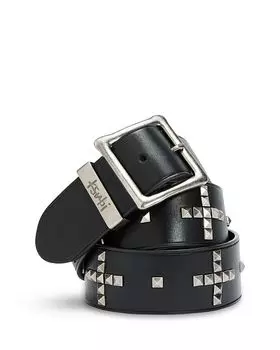 Ремень с заклепками Plus Ksubi, черный